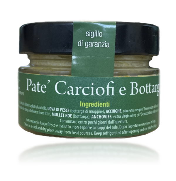 Artichoke and bottarga paté